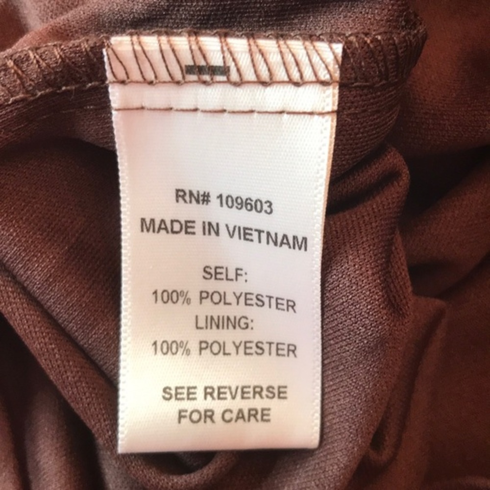 Rabbit Rabbit Rabbit Sleeveless Flare Dress, Brown - Picture 12 of 14